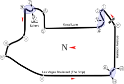 F1 Las Vegas Grand Prix Logo